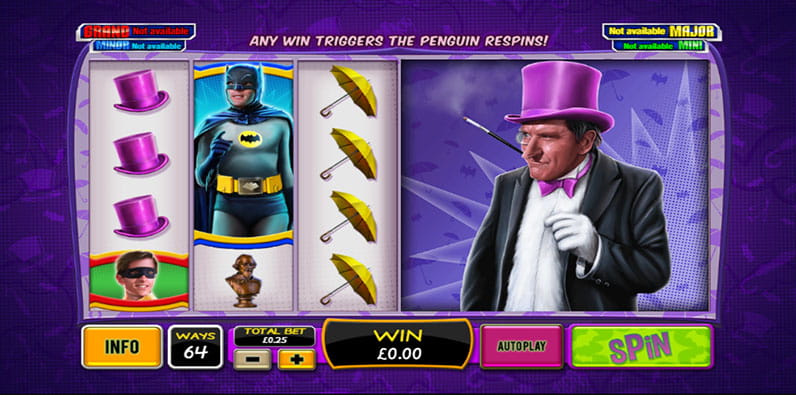 Batman &amp The Penguin Prize Slot by Playtech